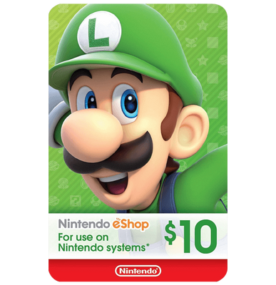 Nintendo eShop $10 Gift Card - USA