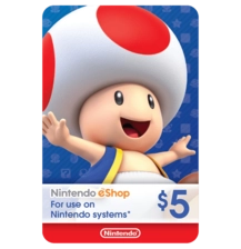 Nintendo E-Shop 5$ USA