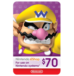 Nintendo eShop $70 USA