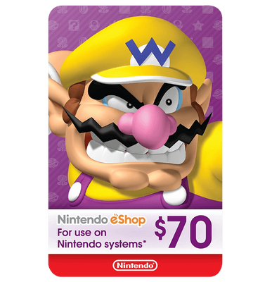 Nintendo eShop $70 USA