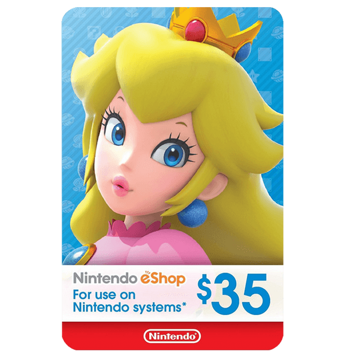 بطاقات نينتندو اي شوب 35$ امريكى  للبيع في ألإمارات من خلال Games2all