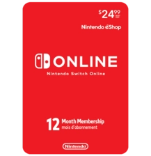 Nintendo E-shop online membership 12 Months USA