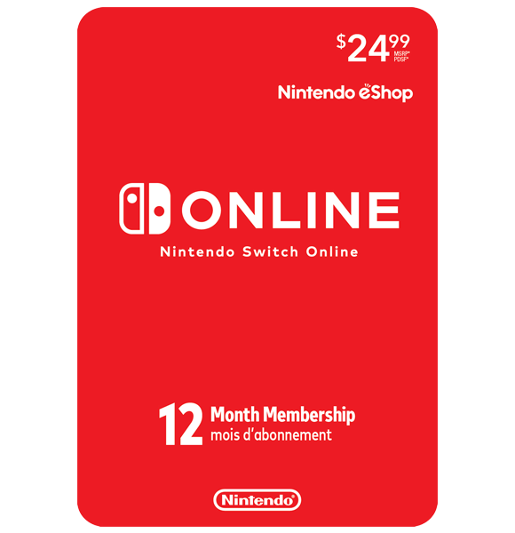Nintendo eShop Online Membership 12 Months USA