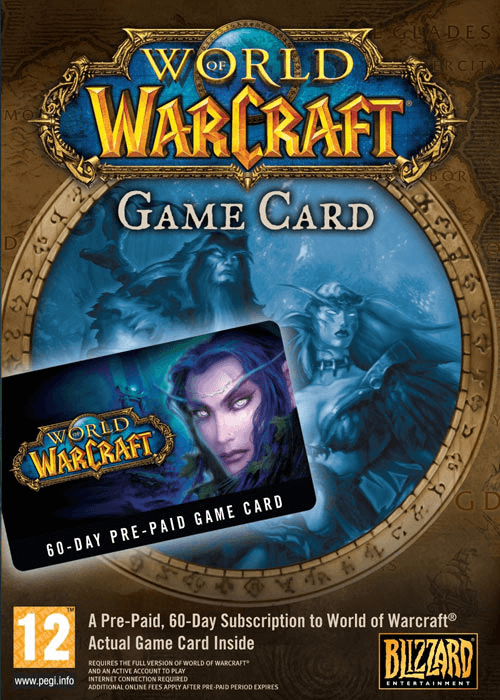 World of Warcraft 60 days time card Eu PC Code   for sale in Emirates from Games2all