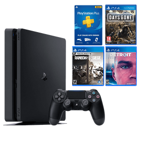 PS4 Slim 1TB Bundle (Days Gone, Detroit, Rainbow Six Siege)