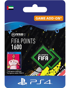 نقاط فيفا 20 التميت تيم  - 1600 نقطة اماراتي -  للبيع في الإمارات من خلال Games2all