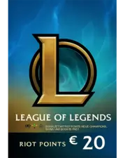 League of Legends 20 EUR EU WEST Prepaid CD Key (27375)