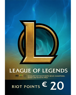 League of Legends (LoL) Gift Card - 20 EUR - Europe