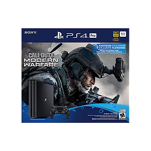 PS4 PRO modern warfare  BUNDLE