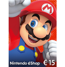 Nintendo E-Shop 15€ Card - Europe -  for sale in Emirates from Games2all