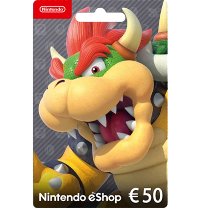 Nintendo E-Shop 50€ Card - Europe