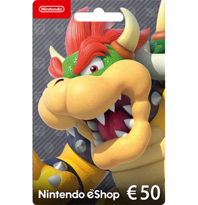 Nintendo E-Shop 50€ Card - Europe