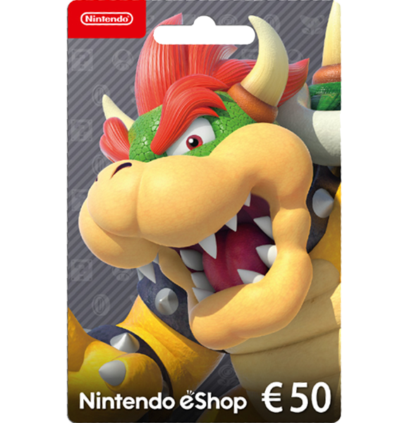 Nintendo E-Shop 50€ Card - Europe