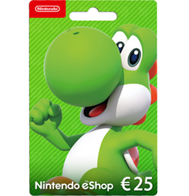 Nintendo E-Shop 25€ Card - Europe