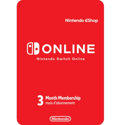 Nintendo E-shop online membership 3 Months EU