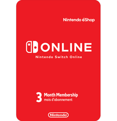 Nintendo E-shop online membership 3 Months EU