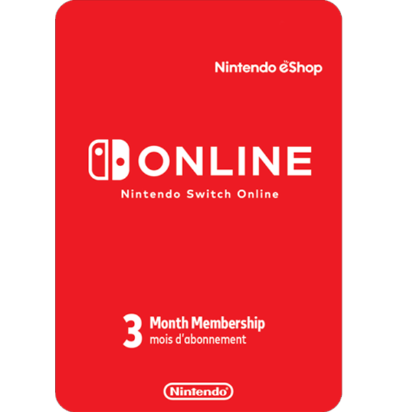 Nintendo E-shop online membership 3 Months EU