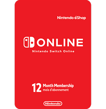 Nintendo E-shop online membership 12 Months EU -  for sale in Emirates from Games2all
