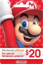 Nintendo eShop $20 Card - USA (27825)