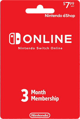 Nintendo eShop Online Membership 3 Months USA