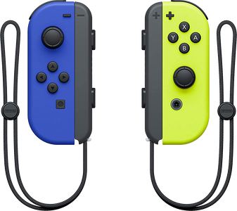 Nintendo Switch Joy-Con - Blue and Neon Yellow