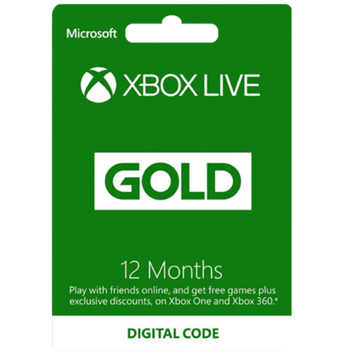 XBOX Live Gold 12 Months (Middle East)  for sale in Emirates from Games2all
