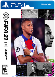FIFA 21 Champions Edition PS4 Digital Code (Middle East) -  for sale in Emirates from Games2all