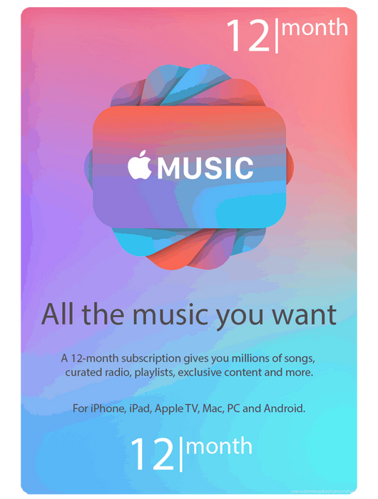 Apple Music 12 Months subscription USA  for sale in Emirates from Games2all