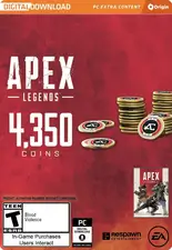 Apex Legends 4350 Coins PC Origin (29630)