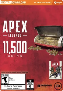 Apex Legends 11500 Coins PC Origin -  for sale in Emirates from Games2all