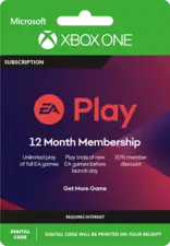 EA Play - 12 months Xbox One Digital code - USA (29794)