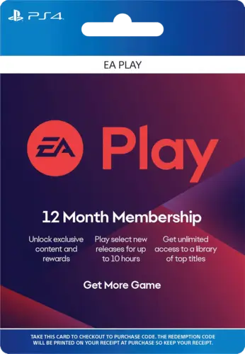 Playstation EA Play 12 Months ( USA ) digital code