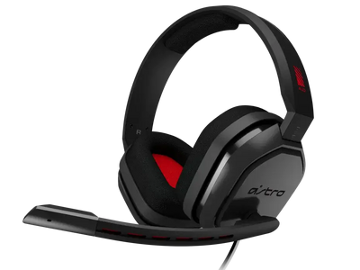 Astro A10 WIRED Gaming Headset - Red and Black