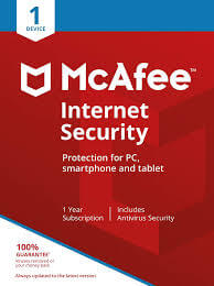 McAfee Internet Security 1 Year 1 Device CD key