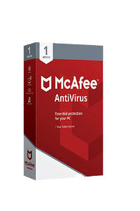 Mcafee Antivirus 1 Year 1 Device CD Key