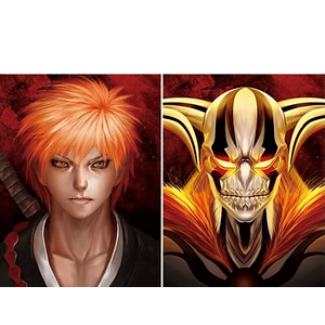 Bleach - Ichigo Kurosaki Hollow Mask 3D Poster 