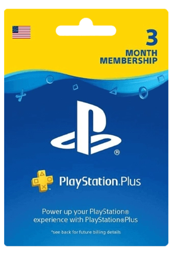 Playstation Plus Membership 3 Months USA