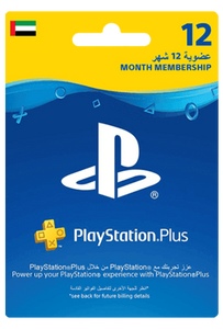 Playstation Plus 12 Months UAE
