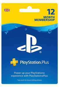 اشتراك 12 شهر بلاي ستيشن بريطاني 