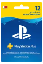 Bahrain PlayStation Plus 12 Months Membership (31118)