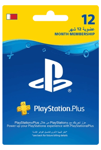 Bahrain PlayStation Plus 12 Months Membership