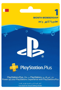 Bahrain PlayStation Plus 1 Month Membership -  for sale in Emirates from Games2all