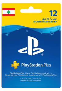 Playstation Plus Membership Lebanon 12 Months -  for sale in Emirates from Games2all