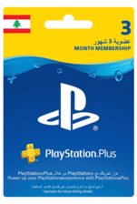 Playstation Plus Membership Lebanon 3 Months