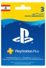 Playstation Plus Membership Lebanon 3 Months -  for sale in Emirates from Games2all