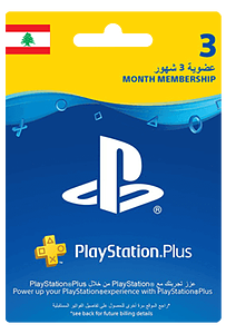 Playstation Plus Membership Lebanon 3 Months