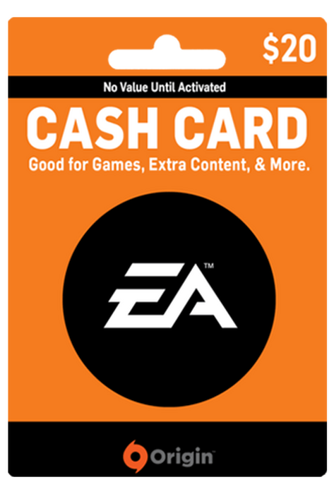 كارت اوريجين جيفت كارد 20$ امريكي  للبيع في ألإمارات من خلال Games2all