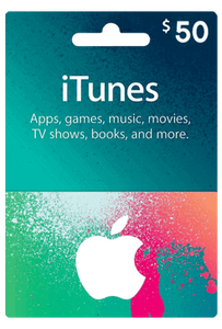 Apple iTunes Gift Card US 50$ -  for sale in Emirates from Games2all