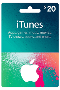 Apple iTunes Gift Card USA $20 -  for sale in Emirates from Games2all