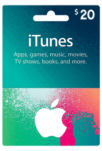 Apple iTunes Gift Card USA $20
